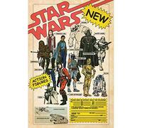 Star Wars Action Figures Unisex Poster multicolour, Paper,