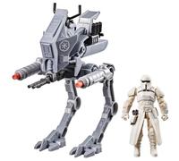 Star Wars ActionVerse AT-RT & Imperial Remnant AT-RT Driver, Action Figure & Vehicle, The Mandalorian & Grogu Toys for Boys & Girls Ages 4+