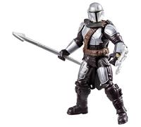 Star Wars ActionVerse The Mandalorian 11-cm Action Figure & Accessories, Reusable Accessory Storage Rack, Toys for Boys & Girls Ages 4+
