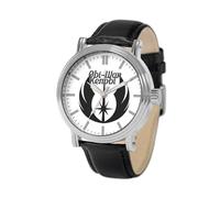 Star Wars Adult Watch, Vintage Analog Quartz Watch, Black, Vintage Leather