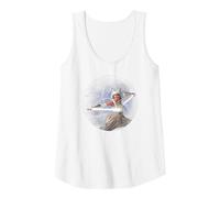 Star Wars Ahsoka Part 5 White Costume Lightsabers & Star-Map Tank Top, Women, White, Medium