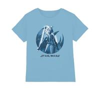 Star Wars Ahsoka Ready Kids T-Shirt Light Blue | Size: 3-4 Years Star Wars Light Blue 3-4 Years
