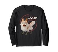 Star Wars Ahsoka Sabine’s Loth-Cat Aurebesh Disney+ Long Sleeve T-Shirt