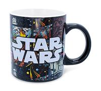 Star Wars Allover Comic Print Ceramic Mug | BPA-Free Coffee Cup For Espresso, Cocoa, Tea