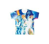 Star Wars - Allover Retro Poster - T-Shirt - multicolored - M - 100% Polyester,Jersey M