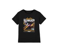 Star Wars Anakin Skywalker Tatooine Pod Racing Kids T-Shirt, Black | Size: 12-13 Years Star Wars Black 12-13 Years