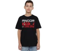 Star Wars Andor Rebel Spy Unisex Kids T Shirt, Black, 9-10 Years