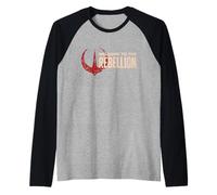 Star Wars Andor "Welcome to the Rebellion" Quote Rebel Logo Raglan Baseball Tee