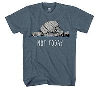 Star Wars at-at Not Today Humor Funny Hoth Adult Graphic T-Shirt(3XL, Indigo Heather)