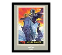 Star Wars AT-RT Escape Framed Poster Star Wars Multicolor