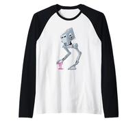 Star Wars AT-ST Stepping On Chewing Gum Funny Raglan Baseball Tee