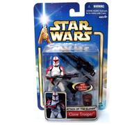 Star Wars Attack of The Clones Red Striped Clone Trooper