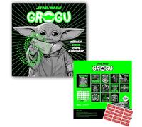 Star Wars Baby Yoda Calendar 2026 Grogu Mini Wall Calendar with FREE Organising Stickers included