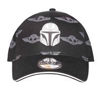 Star Wars Baseball Cap The Mandalorian Helmet new Official Black Snapback