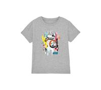 Star Wars BB-8 Abstract T-Shirt Grey | Size: 3-4 Years Star Wars Grey 3-4 Years