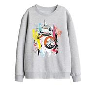 Star Wars Bb8 Abstract Kids Sweatshirt, Athletic Heather, 9-11