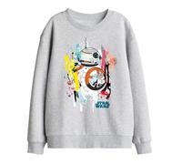 Star Wars Bb8 Abstract Kids Sweatshirt, Athletic Heather, 9-11