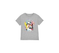 Star Wars BB8 Abstract Unisex Kids T Shirt, Athletic Heather, 3-4 Years