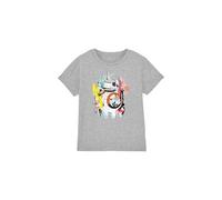 Star Wars BB8 Abstract Unisex Kids T Shirt, Athletic Heather, 7-8 Years
