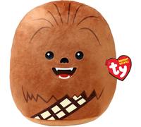TY Chewbacca Disney Star Wars Squish-A-Boos 14 Inches, Licensed Beanie Baby Soft Plush Toy, Collectible Cuddly Stuffed Teddy