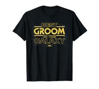 Star Wars Best Groom in the Galaxy Honeymoon Wedding Party T-Shirt