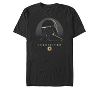 Star Wars Big & Tall Jedi Fallen Order Inquisitor Gold Men's Tops Shor