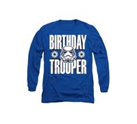 Star Wars Birthday Troopers Long Sleeve T-Shirt, Royal Star Wars Royal S