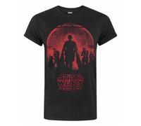 Star Wars Black Foil Short Sleeved T-Shirt Mens