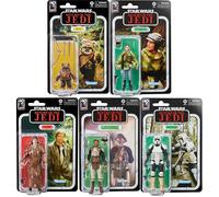 STAR WARS BLACK SERIES 40TH ANNIVERSARY 6" FIGURE LEIA,SOLO,WICKET,SCOUT,LANDO