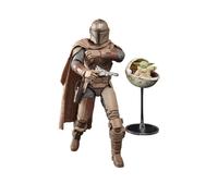 Star Wars The Black Series The Mandalorian and Grogu (Arvala-7) Toys 15-Cm-Scale The Mandalorian Action Figures, Kids Ages 4 and Up