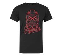 Star Wars Black Stormtrooper Pilot Short Sleeved T-Shirt Mens