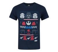 Short Sleeved T-Shirt Star Wars Blue XXL