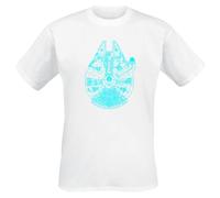 Star Wars Blue Falcon T-shirt white S