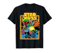 Star Wars Boba Fett Bounty Hunter Comic Book Cover T-Shirt