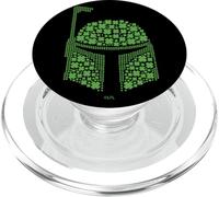 Star Wars Boba Fett Clover Helmet St Patrick's PopSockets PopGrip for MagSafe