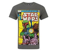 Star Wars Boba Fett Comic Grey Men's T-Shirt
