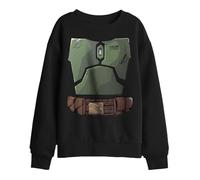 Star Wars Boba Fett Costume Kids Sweatshirt, Black, 5-6