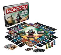 MONOPOLY: Star Wars Boba Fett Edition Board Game for Kids Ages 8+, Inspired by The Star Wars Movies and The Mandalorian TV Series