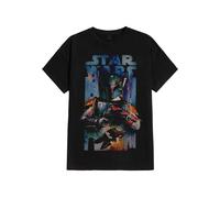 Star Wars - Boba Fett Poster - T-Shirt - black - XXL - 100% Cotton,Jersey XXL