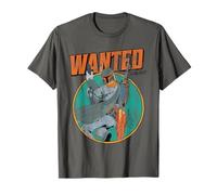 Star Wars Boba Fett Wanted Distressed Mandalorian T-Shirt T-Shirt