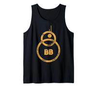 Star Wars Bold Outlined BB-8 Tank Top