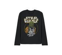 Star Wars Bossk Bounty Hunter For Hire Long Sleeve T-Shirt, Black | Size: Medium Star Wars Black M