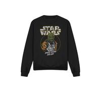Star Wars Bossk Bounty Hunter For Hire Sweatshirt, Black Black