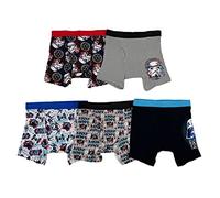 STAR WARS Boxer Brief Multipacks with Millennium Falcon, Darth Vader and More Sizes 4-10, 5-Pack 100% Combed Cotton Boxer Brief_Episode 8, 8