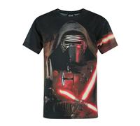 Star Wars Boys Black Kylo Ren Short Sleeved T-Shirt - 3-4 Years