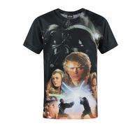 Star Wars Boys Black Revenge Of The Sith Boy'S Short Sleeved T-Shirt - 9-10 Years
