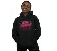 Star Wars Boy's Blended Logos Hoodie in Black | Size: 9 Years Star Wars Black 9 Years