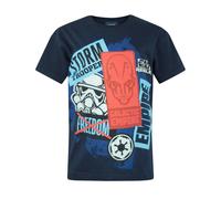 Star Wars Boys Blue Short Sleeved T-Shirt - 3-4 Years