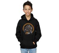 Star Wars Boys Darth Vader Dia De Los Muertos Hoodie 9-11 Years Black