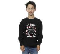 Star Wars Boys Darth Vader Merry Force Sweatshirt Black 9-11 Years